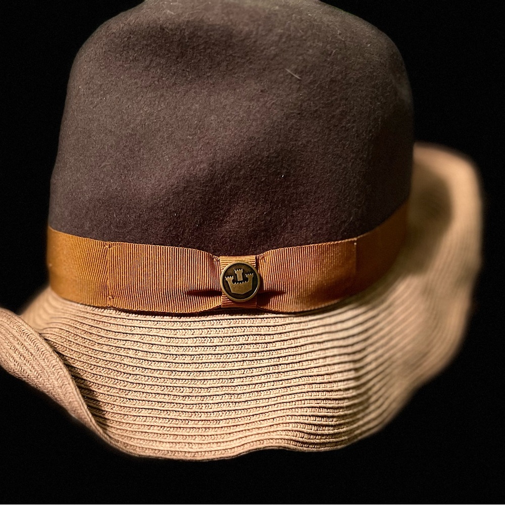 Goorin Bros Fedora Like Hat- Wool/Straw